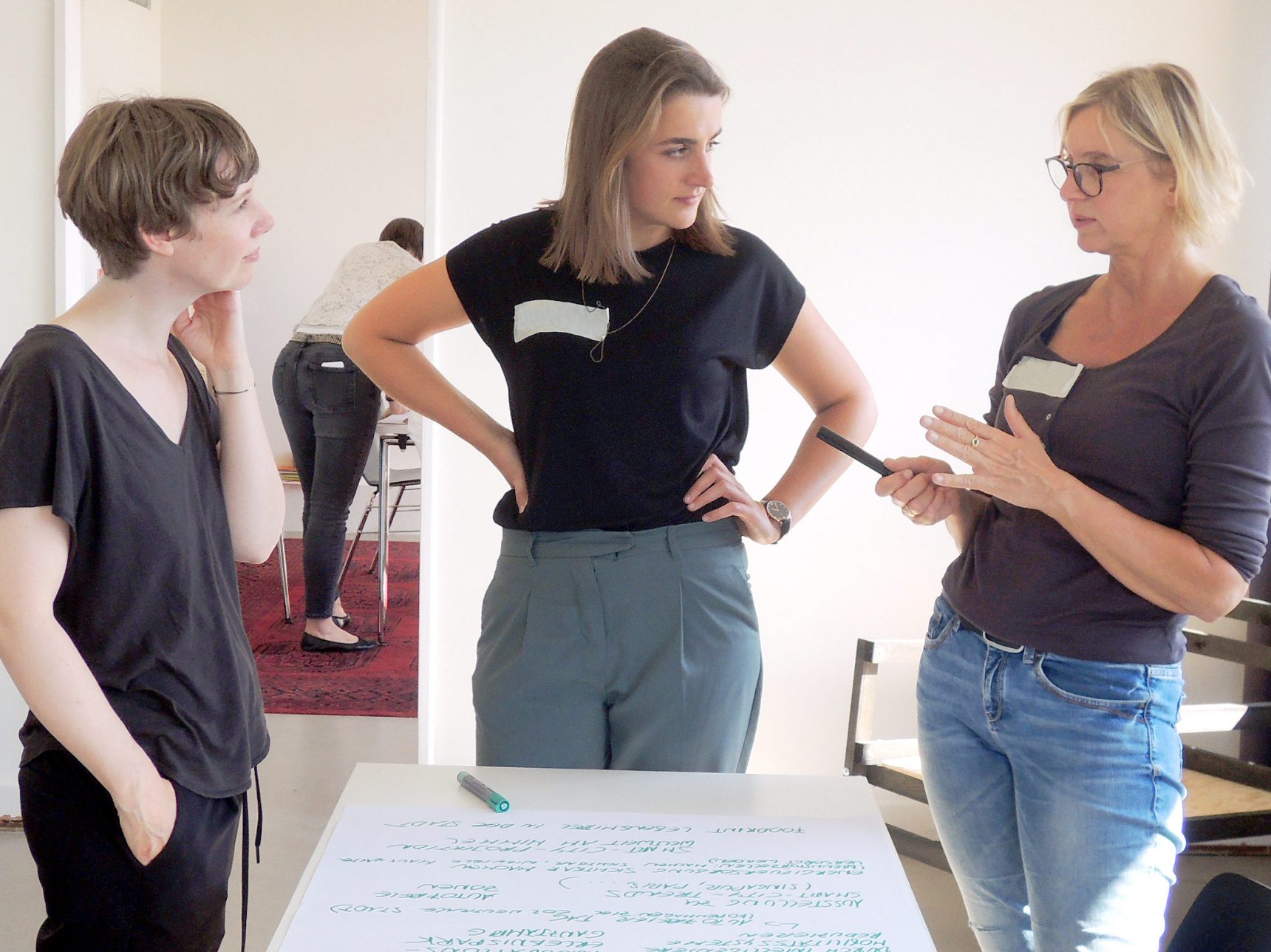 Kleingruppenarbeit beim Business Training, Symbolbild
